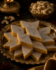 Kesar Kaju Katli